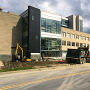 Statler Hall Entry Nearing Completion