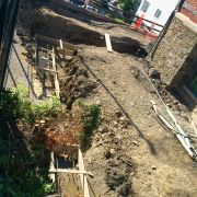 140 College Ave Expansion Starts Foundation Work